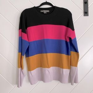 French Connection Colorful Striped Sweater
